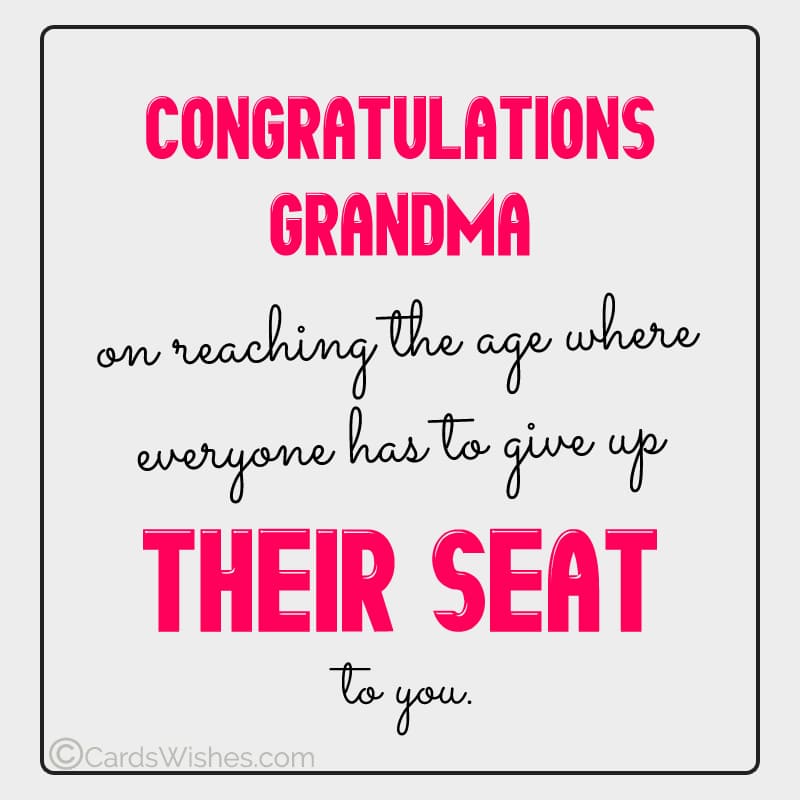 funny birthday messages for grandma