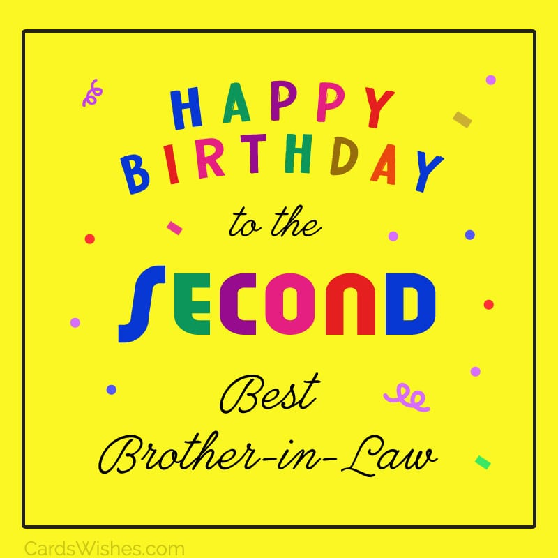 funny birthday wishes for brother-in-law