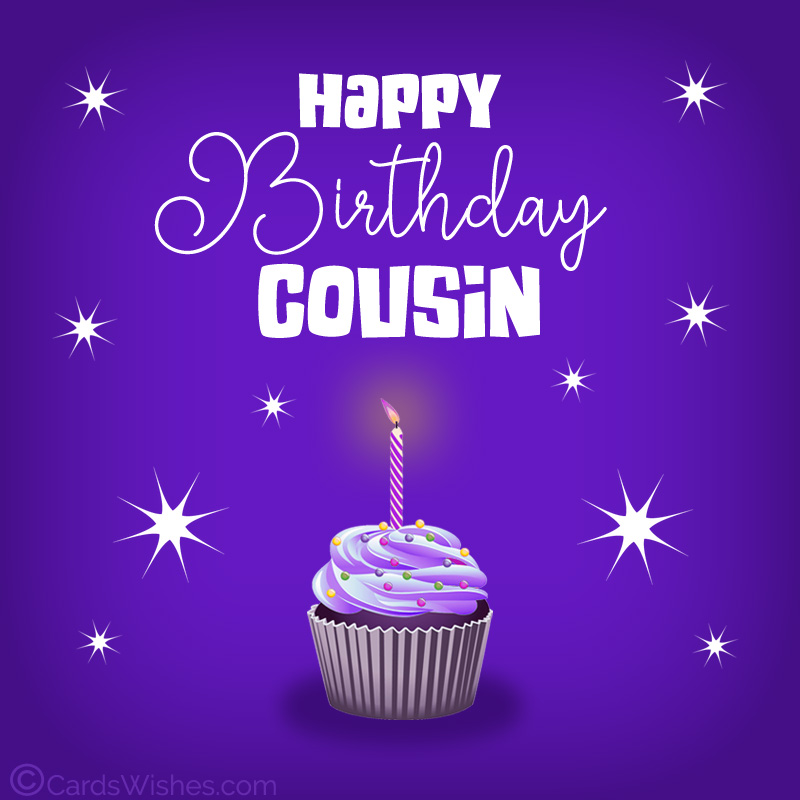 Happy Birthday wishes for cousin