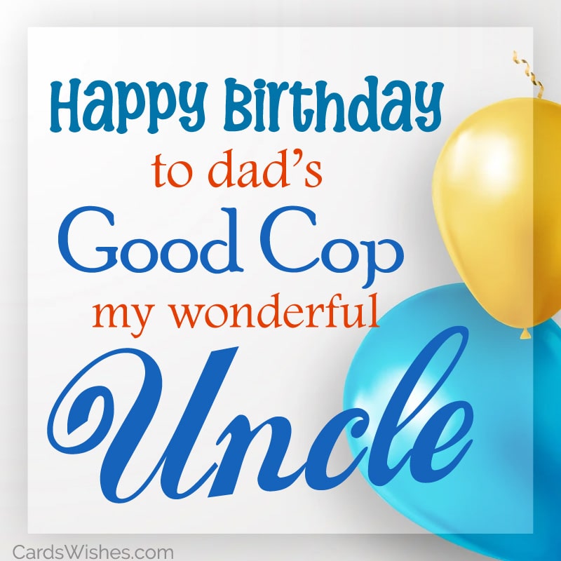 Funny Birthday Messages for Uncle