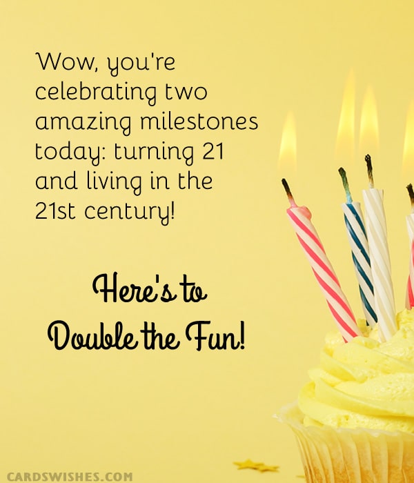 Happy 21st Birthday!