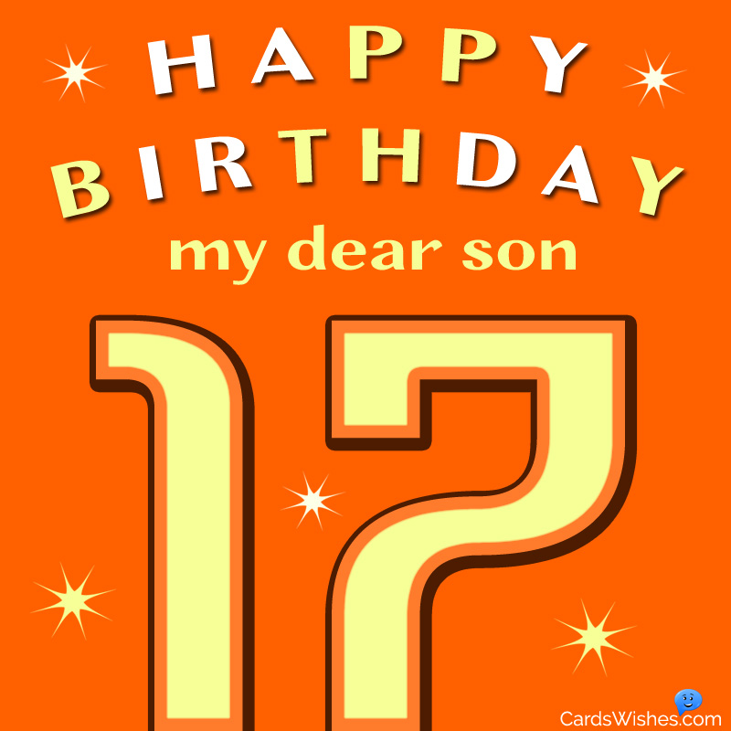 Happy Birthday my dear son!