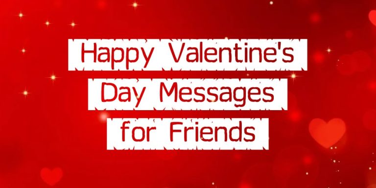 Valentine's Day wishes for friends