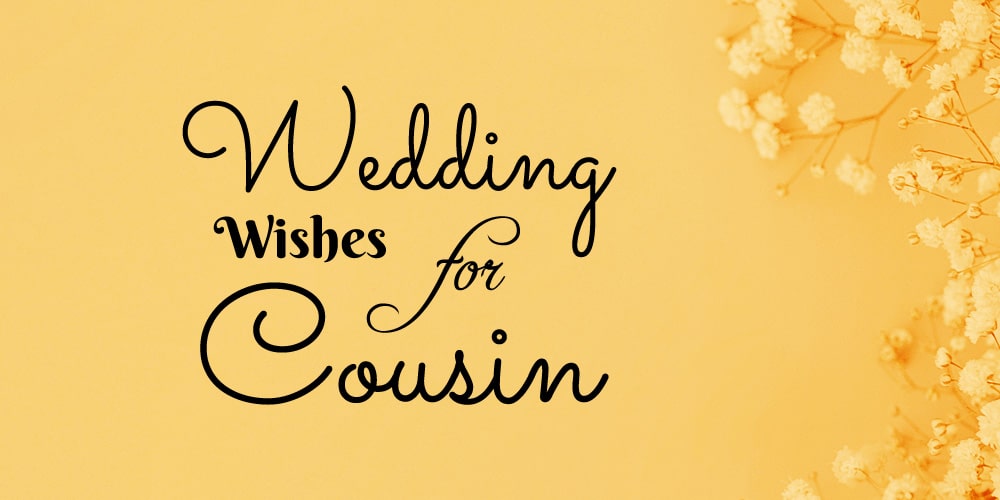 Wedding Wishes for Cousin