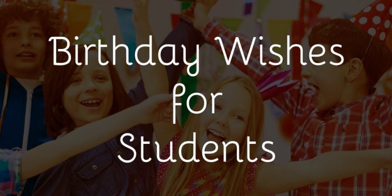Birthday Quotes for Students