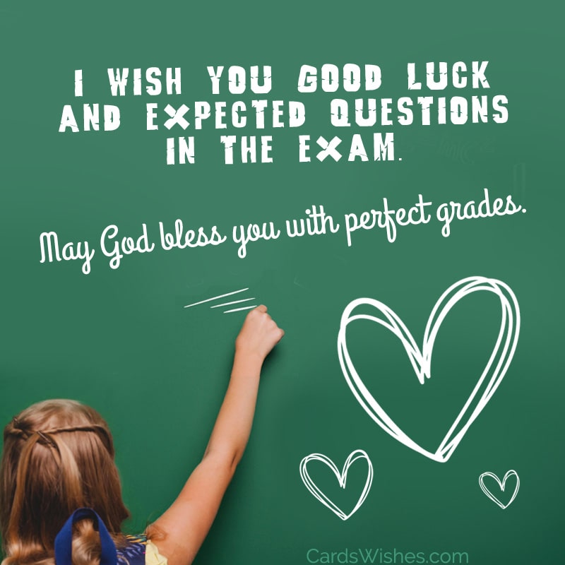 I wish you good luck and expected questions in the exam. May God bless you with perfect grades.