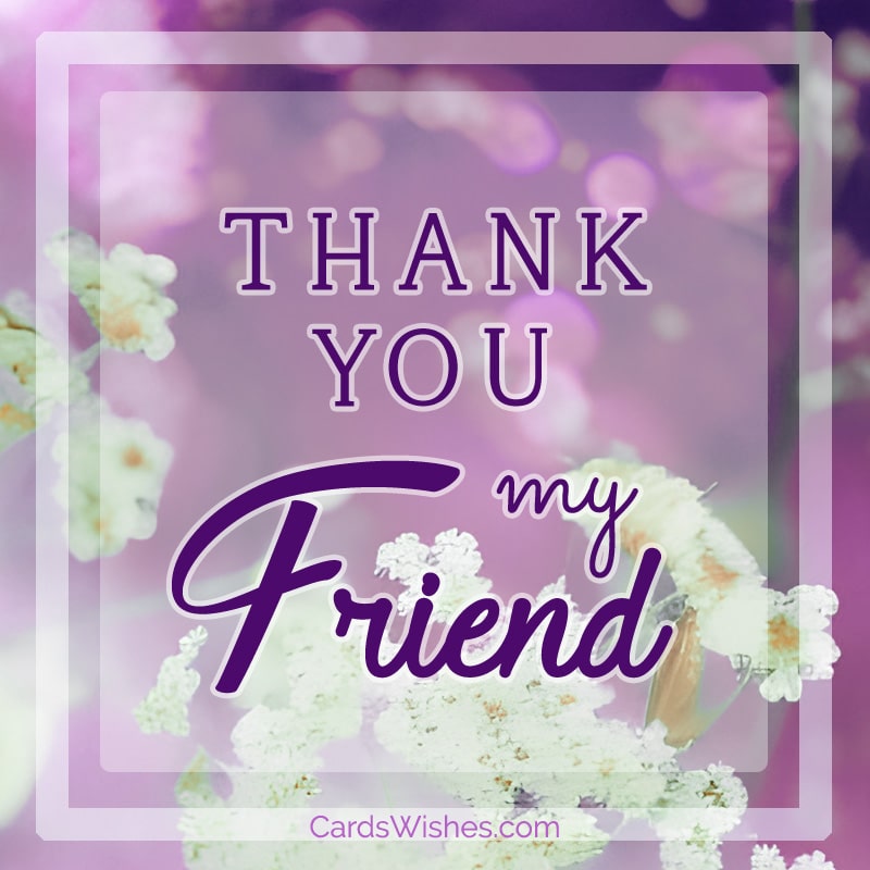 Thank you Messages for Friends