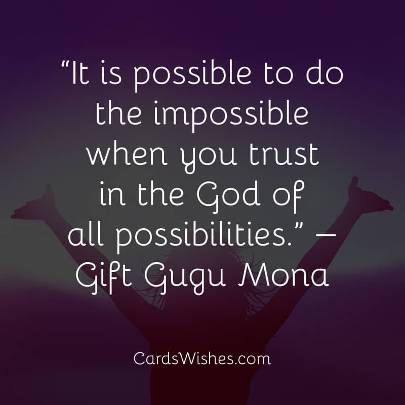 Quotes about Trusting in God