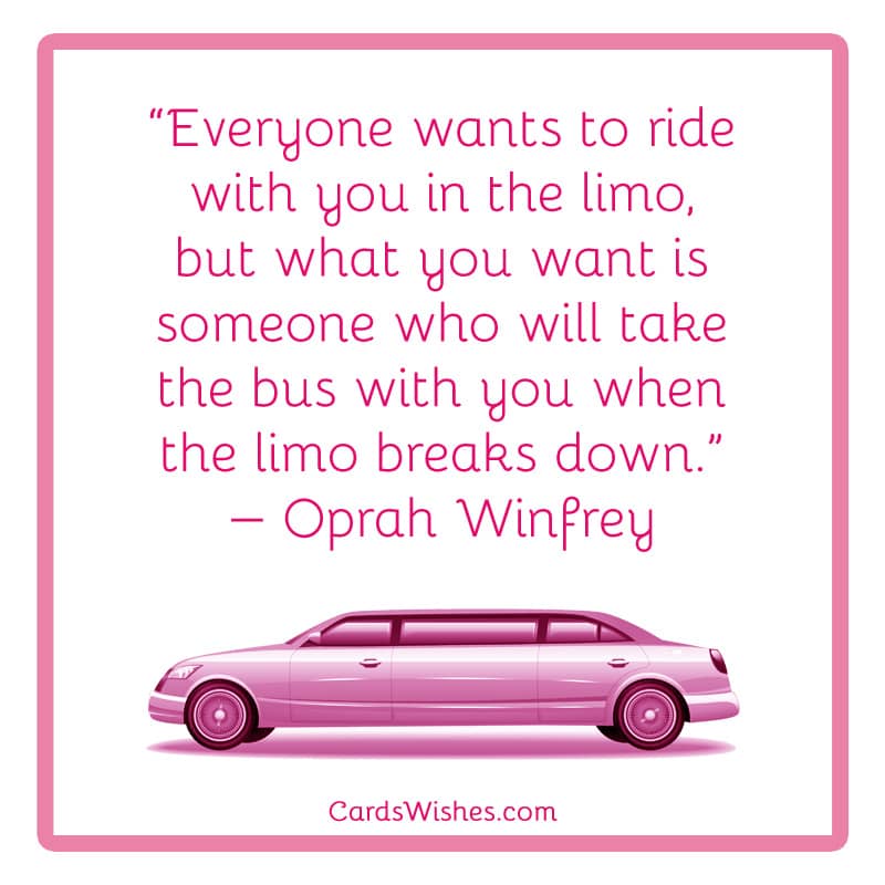 Limo Bus Money Happiness Quotes