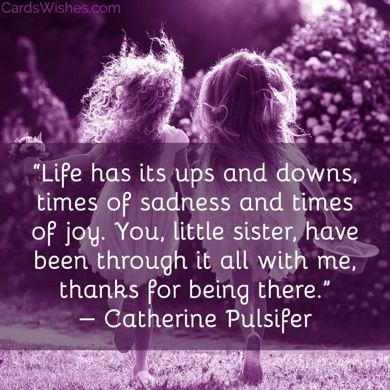 Young Sister Quotes