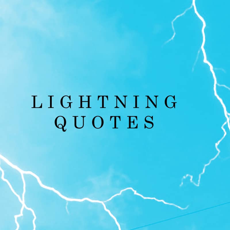 Lightning Quotes