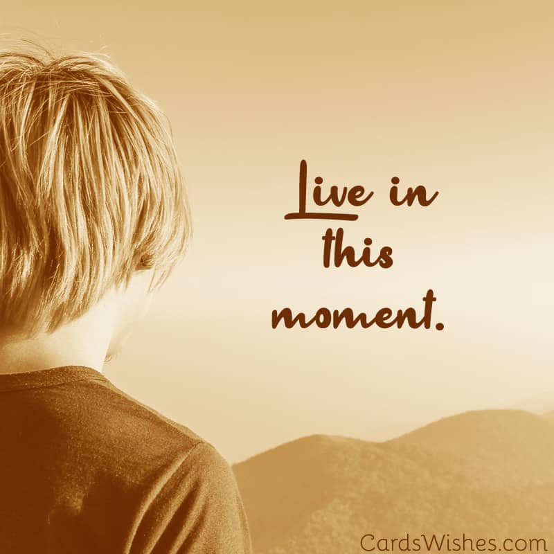Live In This Moment Quotes